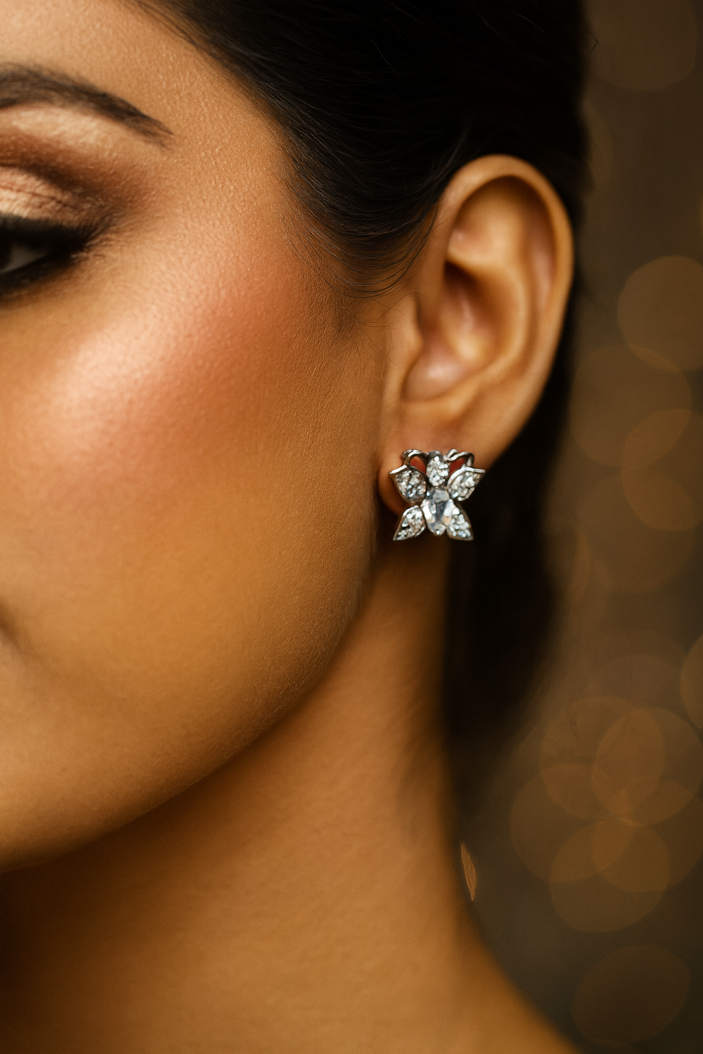 Butterfly Pendant Ring Set