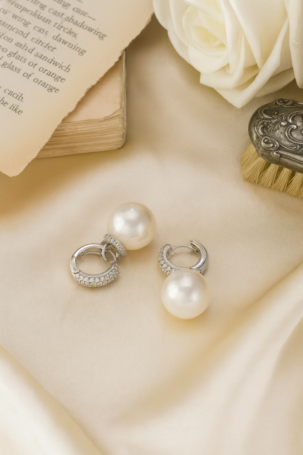 Elegant Pearl Drop Earrings