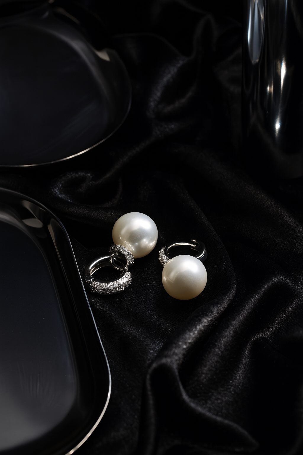Elegant Pearl Drop Earrings