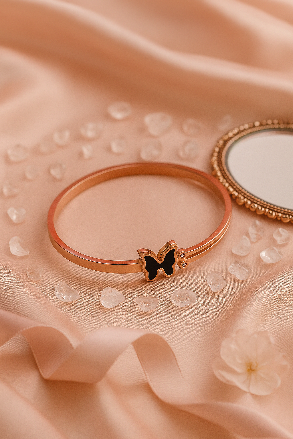 Minimal Butterfly Motif Bracelet