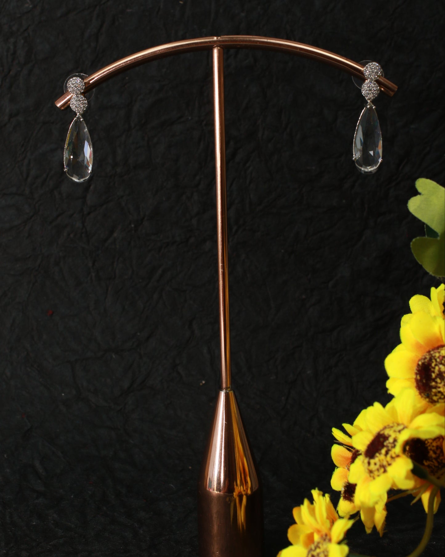 Crystal Drop Eleganza Necklace Set