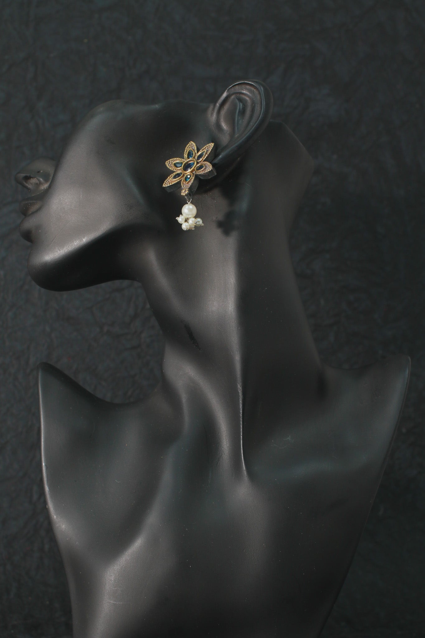 Elegant Silver Replica Necklace Set with Earrings for Women