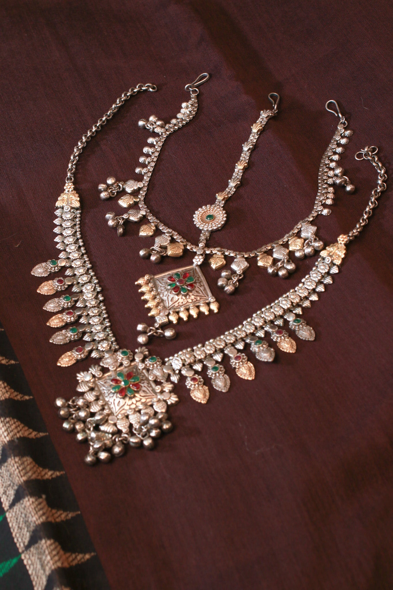 Complete Traditional Bridal Replica Jewellery Set for Women