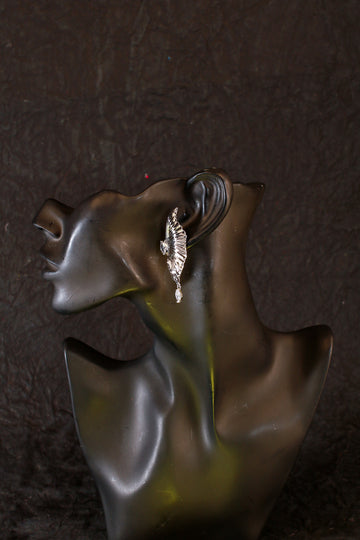 Gold Wing Anti-Tarnish Fashion Earrings | Elegant Party Accessory