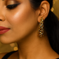 Bold Geometric Gold Hoop Earrings
