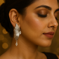 Gold Wing Anti-Tarnish Fashion Earrings | Elegant Party Accessory