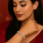 Pastel Duet Square Diamond Bracelet