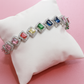Rainbow Multistone CZ Bracelet