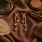 Crystal Ladder Drop Earrings