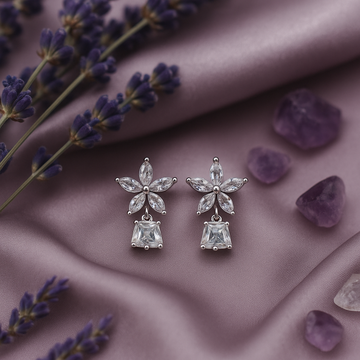 Floral Drop Earrings