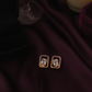 Rectangular Stud Glam