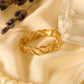 Heart Infinity Cutout Ring in Gold