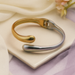 Dual-Tone Minimalist Bracelet