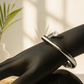 Silver Cuff Hook Bracelet