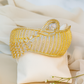 Gold Plated Designer Bracelet with Leaf Motif