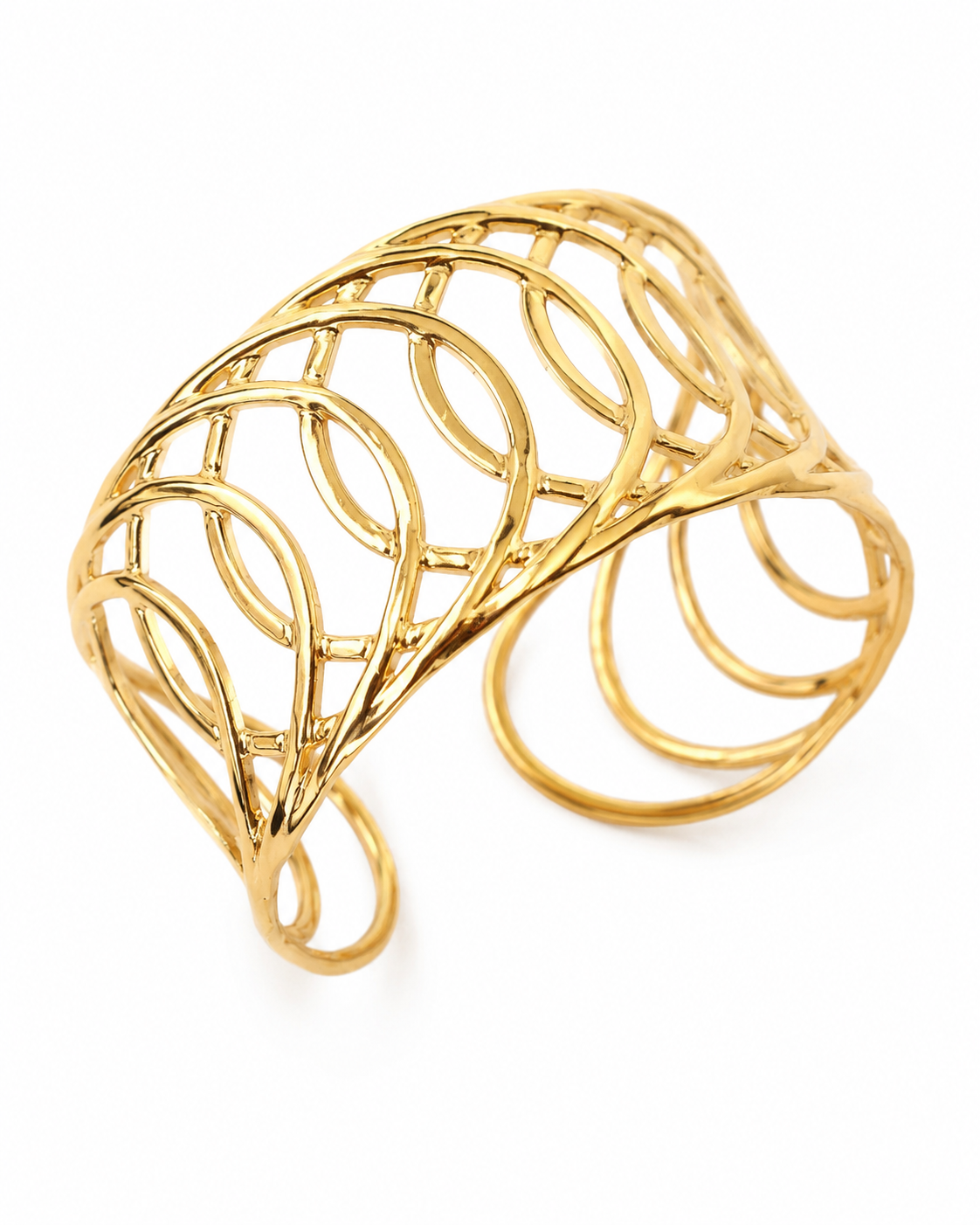 Infinity Loop Wire Cuff Bracelet