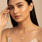 Magnetic Clover Heart Pendant Necklace – 4-in-1 Convertible CZ Necklace, Anti-Tarnish Gold