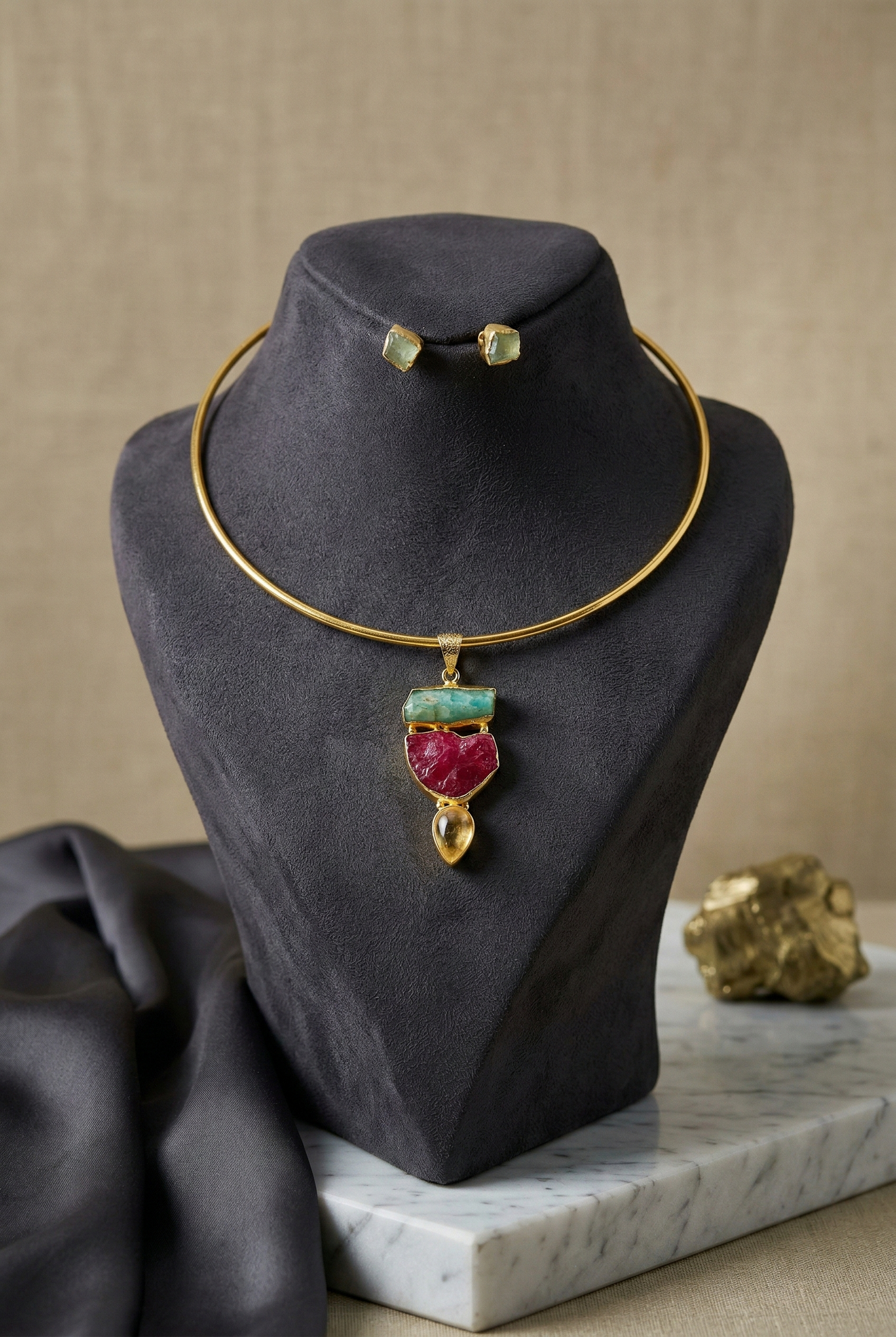 Citrine Crimson Spark