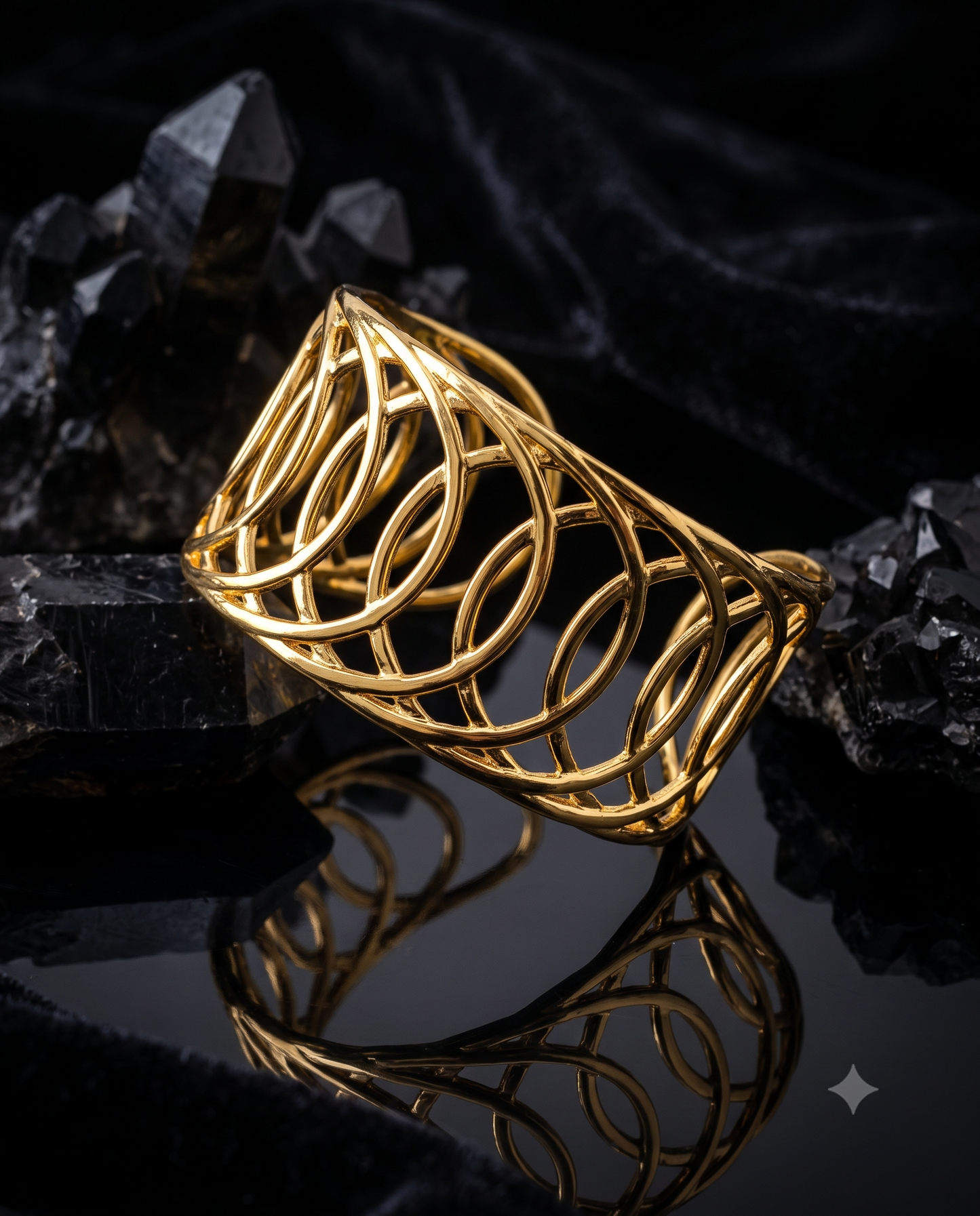 Infinity Loop Wire Cuff Bracelet