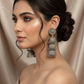 Oxidised German Silver Dome Jhumka Earrings