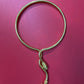 Gold Snake Design Coil Choker Necklace for Women