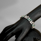 Pastel Duet Square Diamond Bracelet