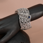 Silver Bracelet with Blue Sapphire Accent