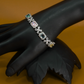 Pastel Flower-Link CZ Bracelet
