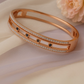 Multicolor Stone Gold Bracelet