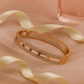 Multicolor Stone Gold Bracelet