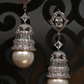 Crystal Pearl Drop Earrings