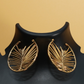 Palm Leaf Hoop Earrings – Bold Tropical Statement