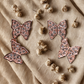 Double Butterfly Drop Earrings