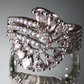 Fan-Shaped CZ Cocktail Ring