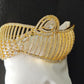 Gold Plated Designer Bracelet with Leaf Motif