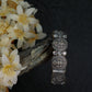 Oxidised Antique Design Brass Base Free Size Openable Coin Goddess Kada Bracelet for Women