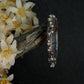 Oxidised Antique Design Brass Base Openable Mini Faux-Pearl Edge Kada Bracelet for Women