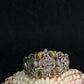 Oxidised Antique Design Brass Base Free Size Openable Royal Antique Floral Cluster Bangle for Women