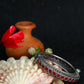 Oxidised Antique Design Brass Base Free Size Openable Ruby Stone Studded Bangle for Women