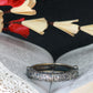 Oxidised Antique Design Brass Base Free Size Openable Engraved Motif Kada Bracelet for Women