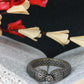 Oxidised Antique Design Brass Base Free Size Openable Heavy Antique Dome Bangle for Women