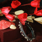 Oxidised Antique Design Brass Base Openable Mini Faux-Pearl Edge Kada Bracelet for Women