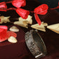 Oxidised Antique Design Brass Base Free Size Openable Floral Rose Carved Kada Bracelet for Women