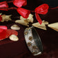 Oxidised Antique Design Brass Base Free Size Openable Dual Tone Floral Rose Bangle for Women
