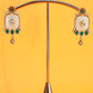 Antique Temple Pendant Haram with Meenakari & Elephant Links