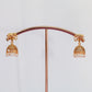 Antique Elephant Temple Pendant Haram with Pearl Tassel
