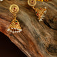 Grand Pearl Mala Lakshmi Temple Haar Necklace Set