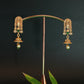Multi-Strand Pearl Mala with Meenakari Balaji Temple Pendant