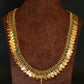 Antique Coin Haram Necklace with Green Accents