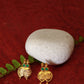 Antique Coin Haram Necklace with Green Accents